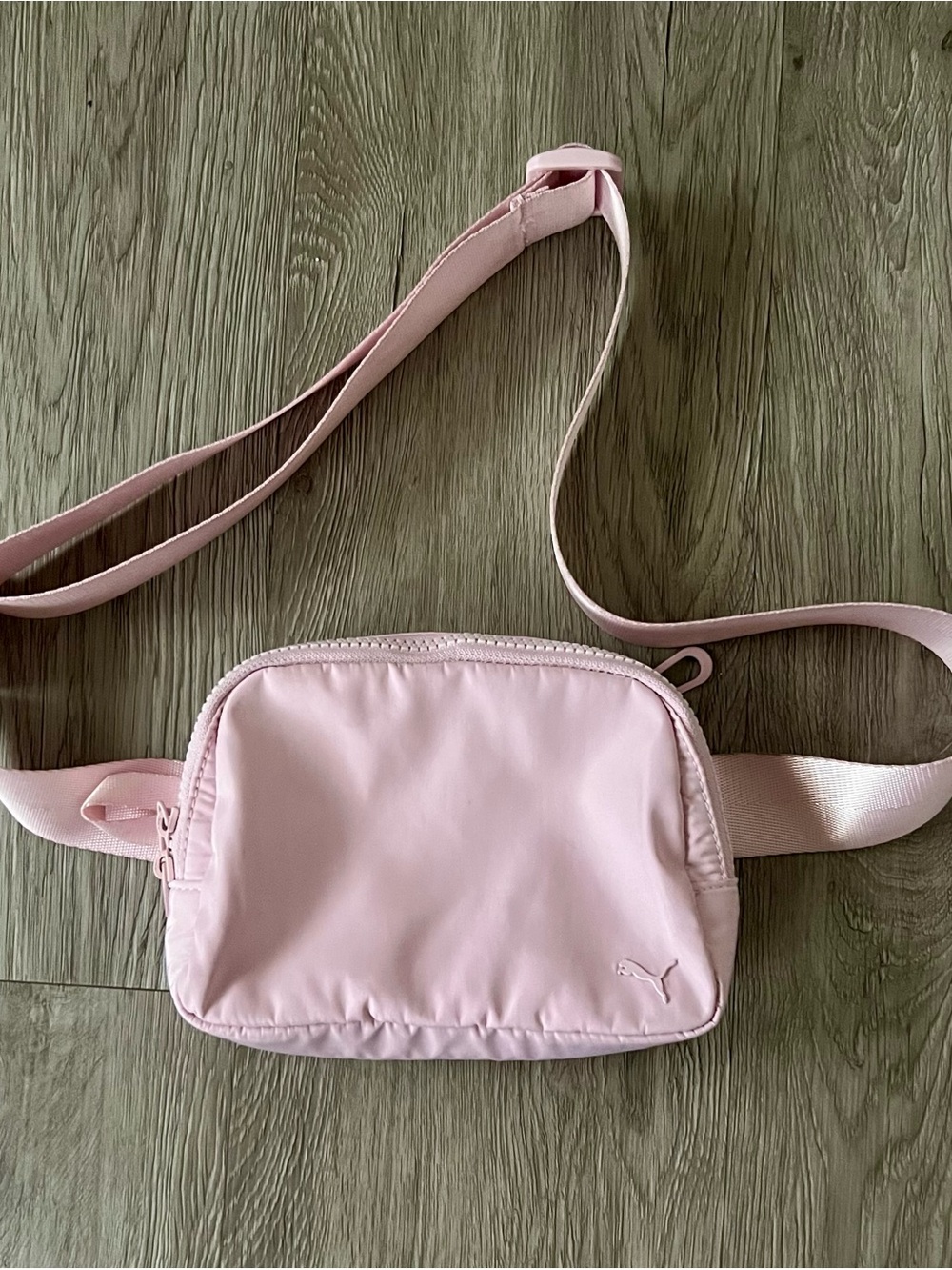 Pink Puma waist bag